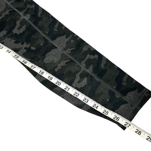 Fabletics Powerhold Leggings High Waist Women M Athleisure Charcoal Camo Pockets - Picture 9 of 9